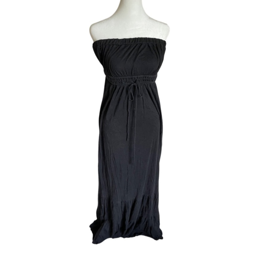 Forever 21 black maxi dress M